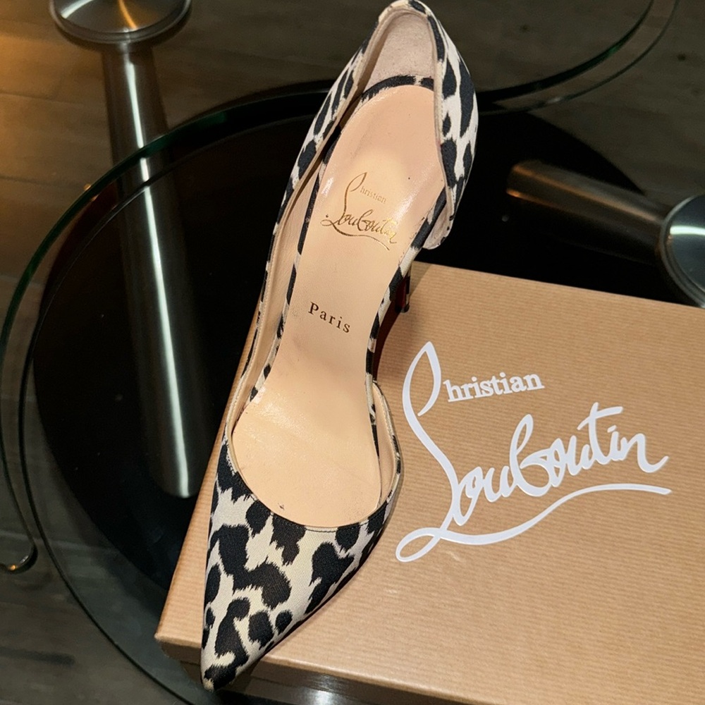 Christian Louboutin Leopard Print Women's Shoes